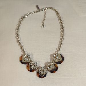 The Limited Gold and Brown Statement Necklace